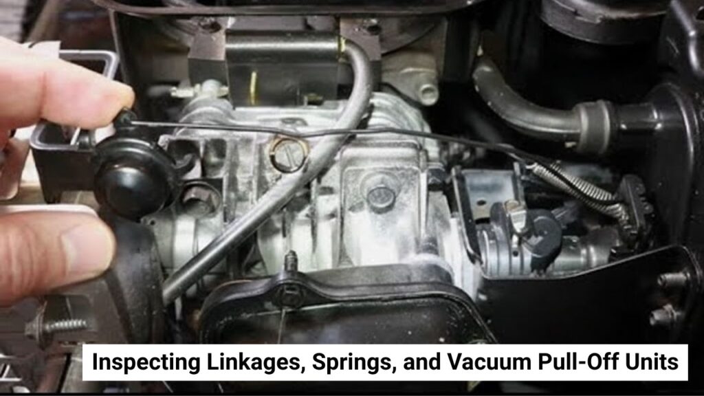 Inspecting Linkages, Springs, and Vacuum Pull-Off Units