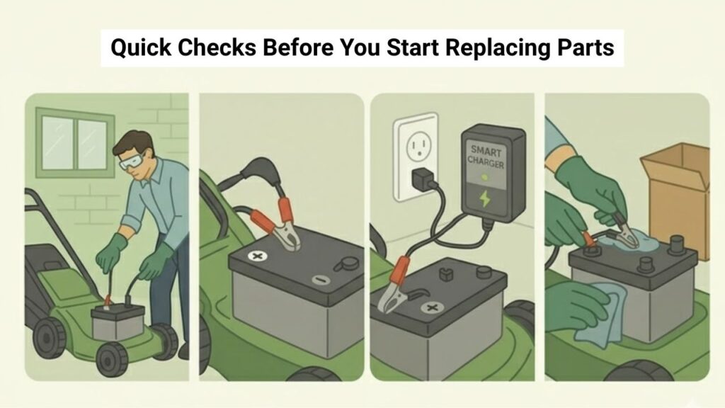 Quick Checks Before You Start Replacing Parts