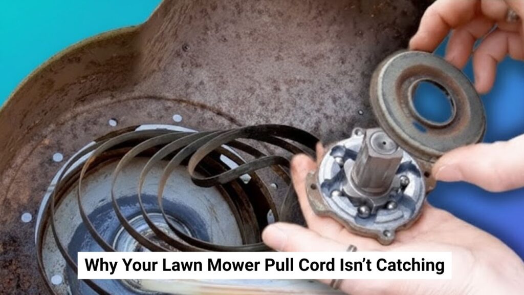 Why Your Lawn Mower Pull Cord Isn’t Catching
