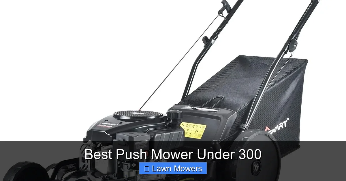 Best Push Mower Under 300