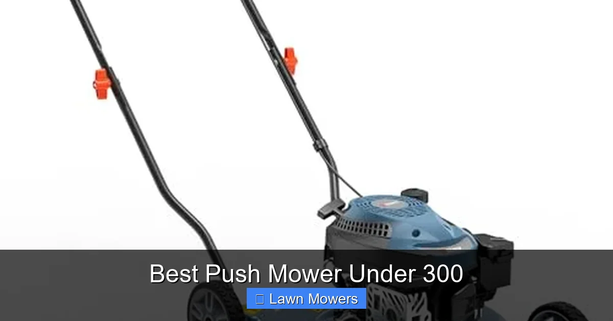 Best Push Mower Under 300