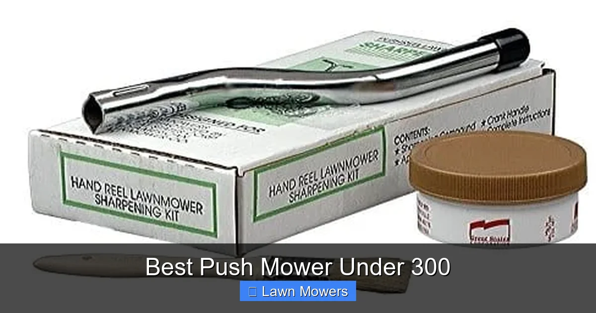 Best Push Mower Under 300