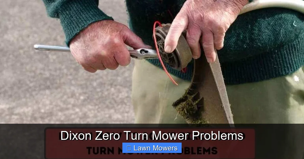 Dixon Zero Turn Mower Problems