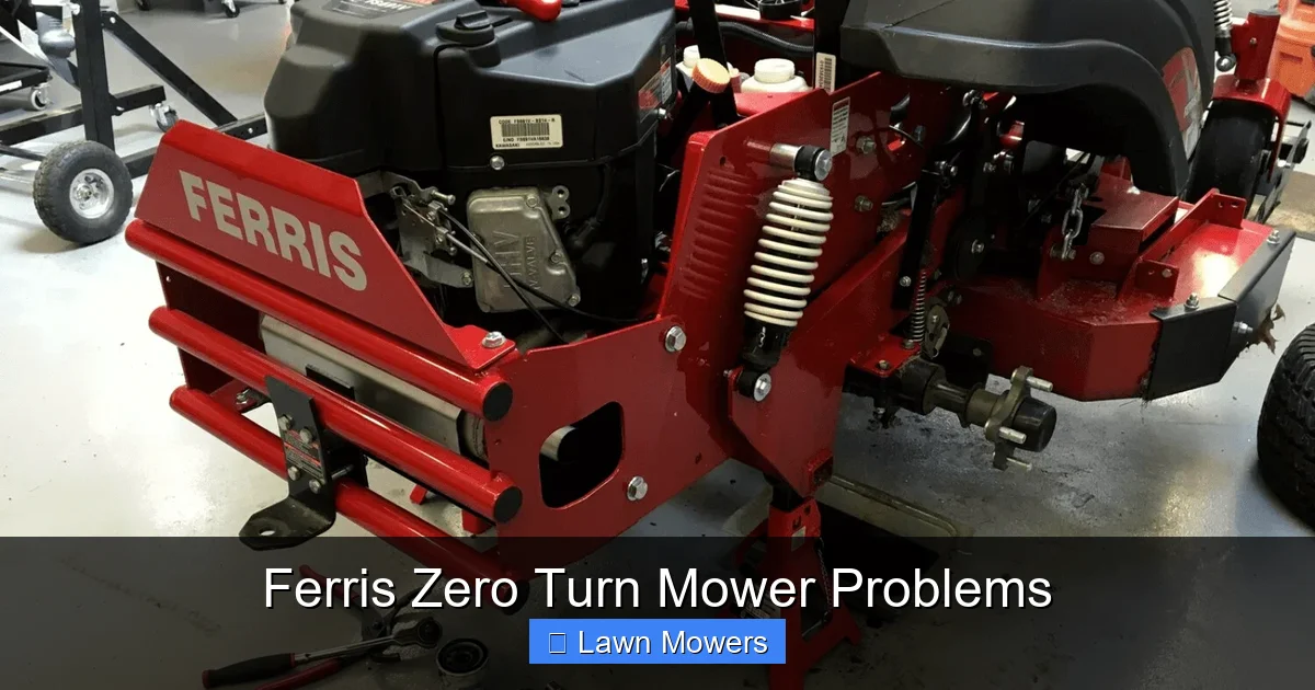 Ferris Zero Turn Mower Problems