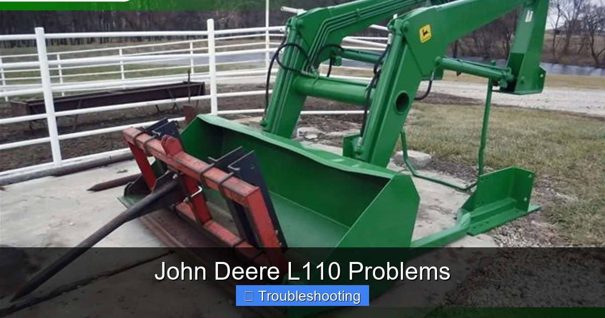 John Deere L110 Problems