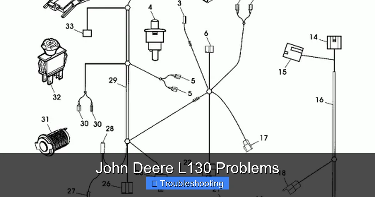 John Deere L130 Problems