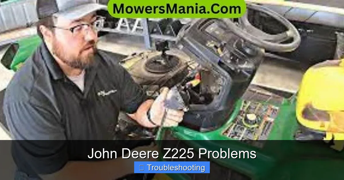 John Deere Z225 Problems