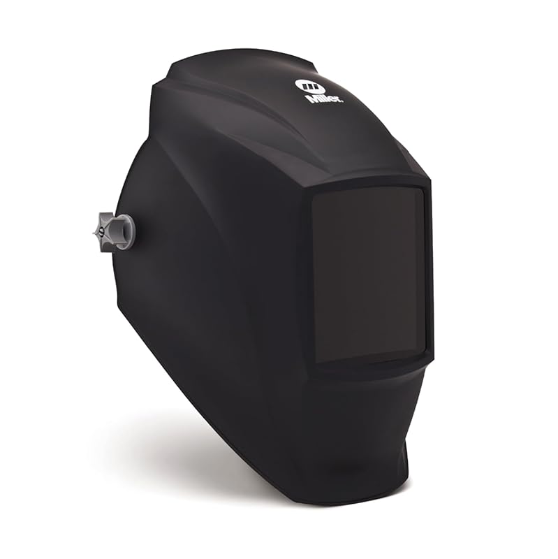 Miller MP-10 Passive Welding Helmet with Durable Design and Large 4x4