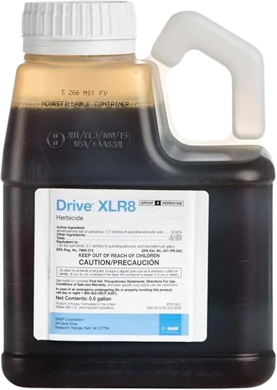 BASF Drive XLR8 Crabgrass Killer for Lawn & Turf, Concentrate (64 oz)