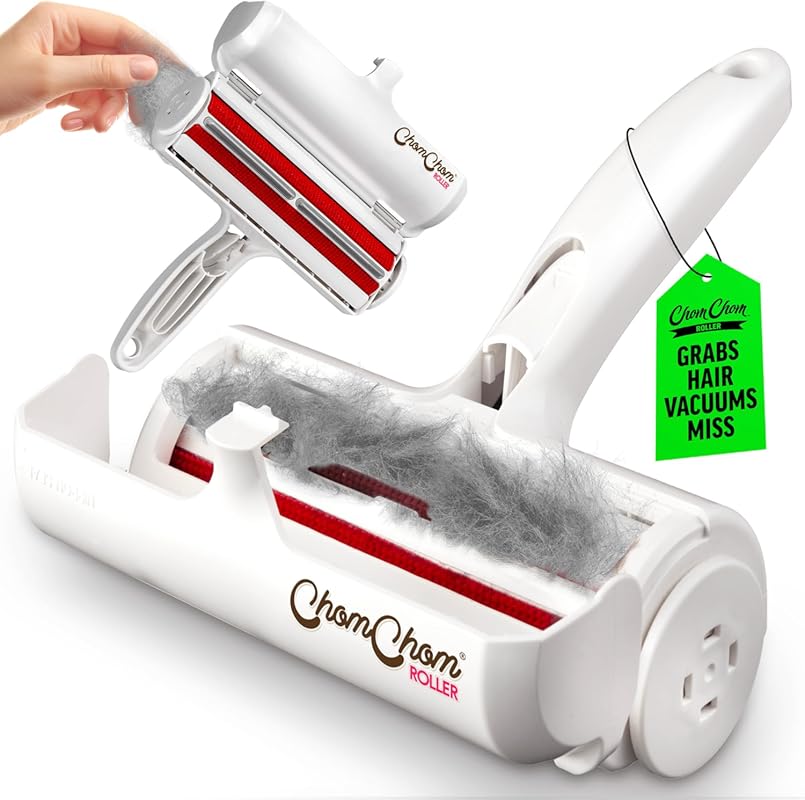 ChomChom Roller Pet Hair Remover – Reusable Lint Roller for Pet Hair o