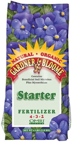 Kellogg Supply Starter Fertilizer, 4 lb, for New Lawns and Grass Estab