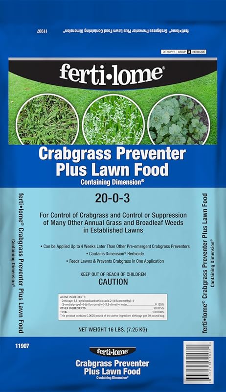 Fertilome  Crabgrass Preventer Plus Lawn Food w/Dimension 20