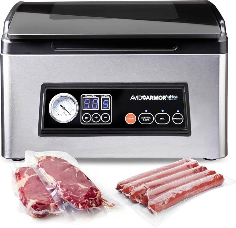 Avid Armor USV32 Premium Chamber Vacuum Sealer for Professional and Ho