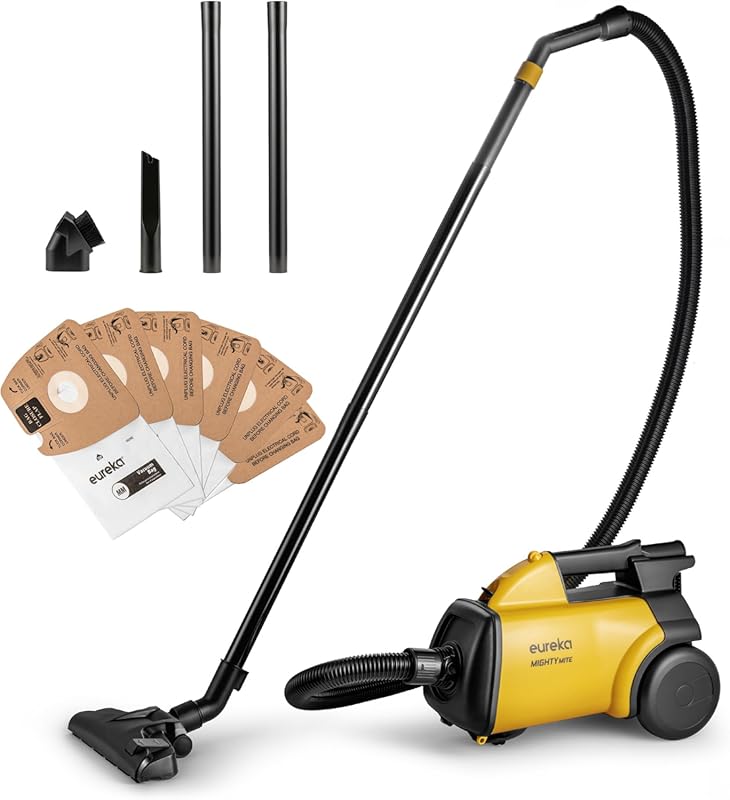 Eureka 3670M Canister Vacuum: Lightweight Powerful for Carpets and Har