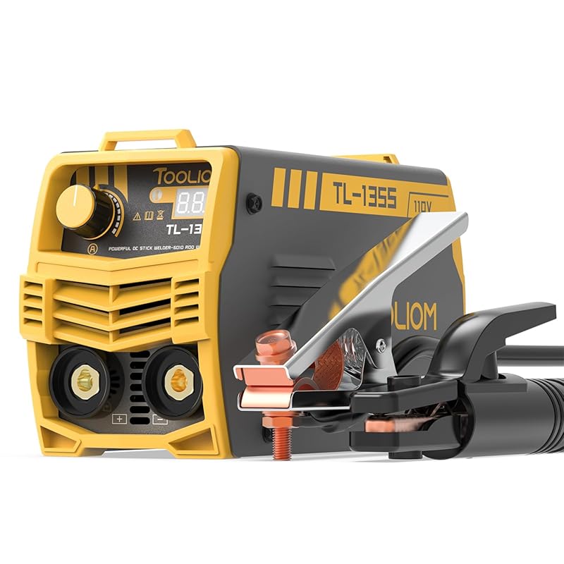 TOOLIOM 135A Mini Stick Welder: 110V DC Inverter with Digital Display