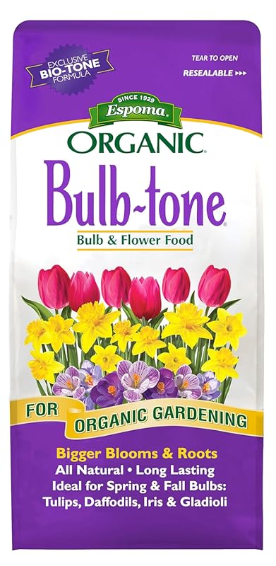 Espoma Organic Bulb-Tone Fertilizer for Spring and Fall Bulbs, 4 lb. B