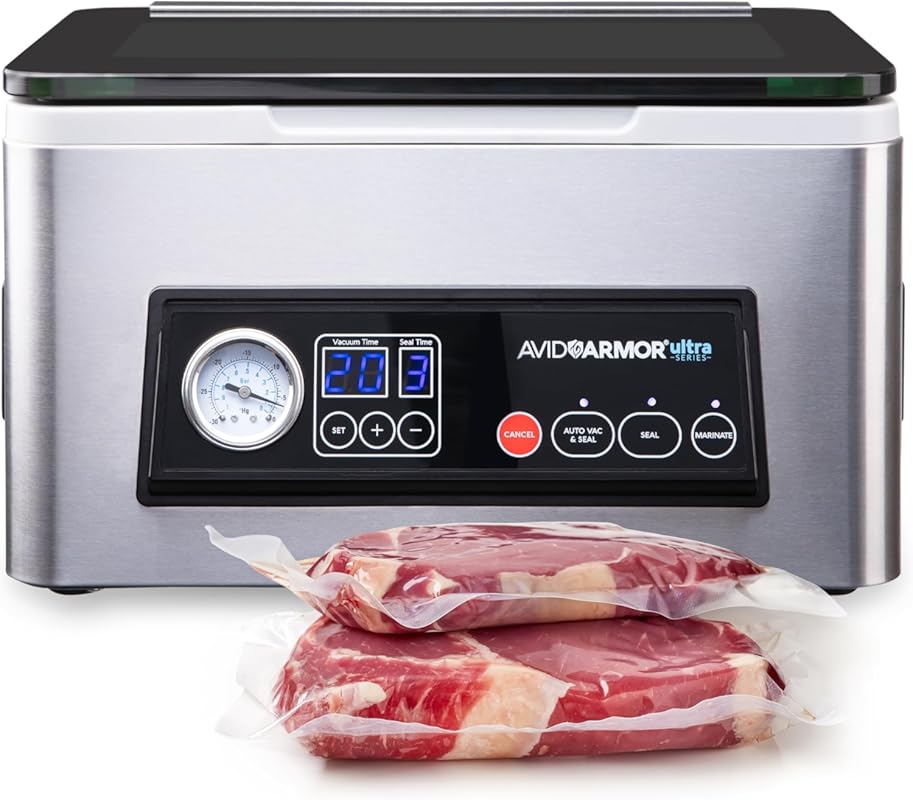 Avid Armor USV20 Ultra Series Chamber Vacuum Sealer for Wet Foods and