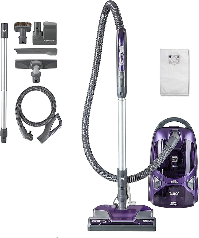 Kenmore 600 Series Pet Friendly Lightweight Bagged Canister Vacuum wit