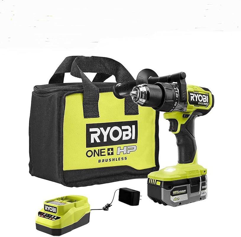 ONEAND HP 18V BRUSHLESS Cordless 1/2 in. Hammer Drill KIT with 1 4.0 A