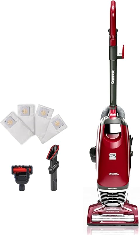 Kenmore BU3040 Intuition Lightweight Bagged Upright Vacuum with 2-Moto