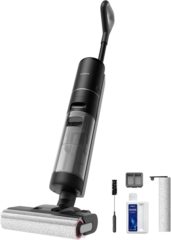 DREAME H12 PRO Vacuum Mop with Wet Dry Capability, Auto Self-Cleaning,