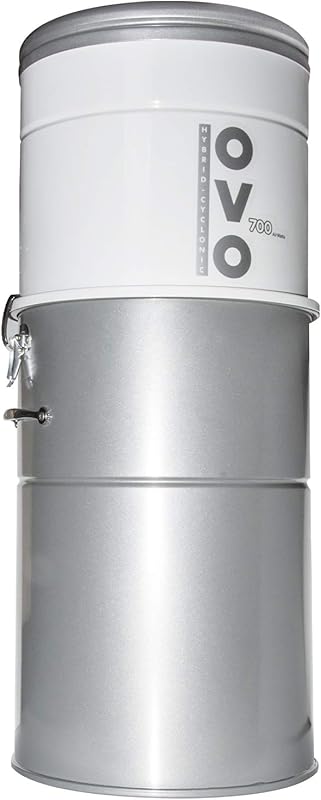 OVO 700 Airwatts Heavy Duty Central Vacuum with Hybrid Filtration, 35L