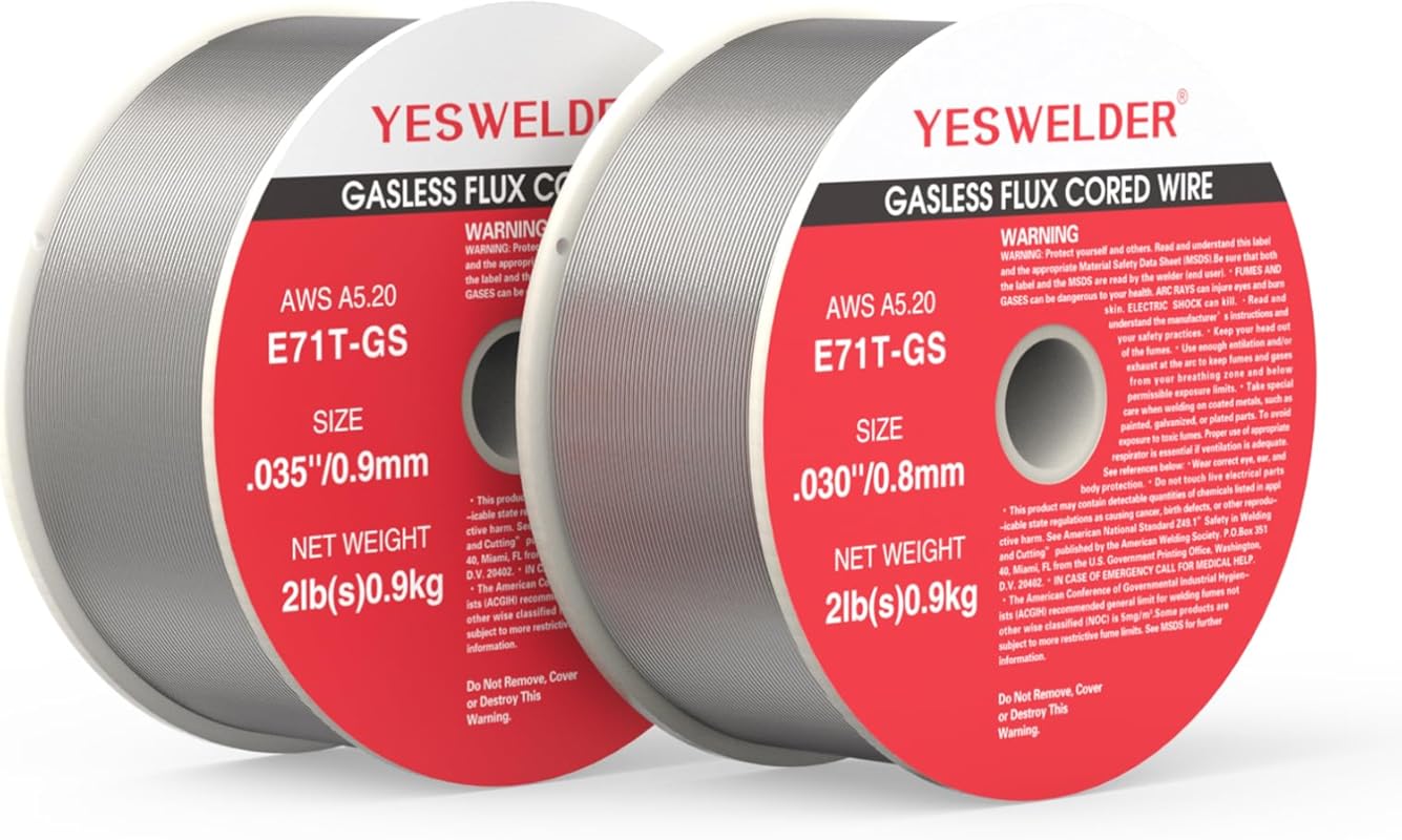 YESWELDER E71TGS Flux Core Welding Wire – .030/.035