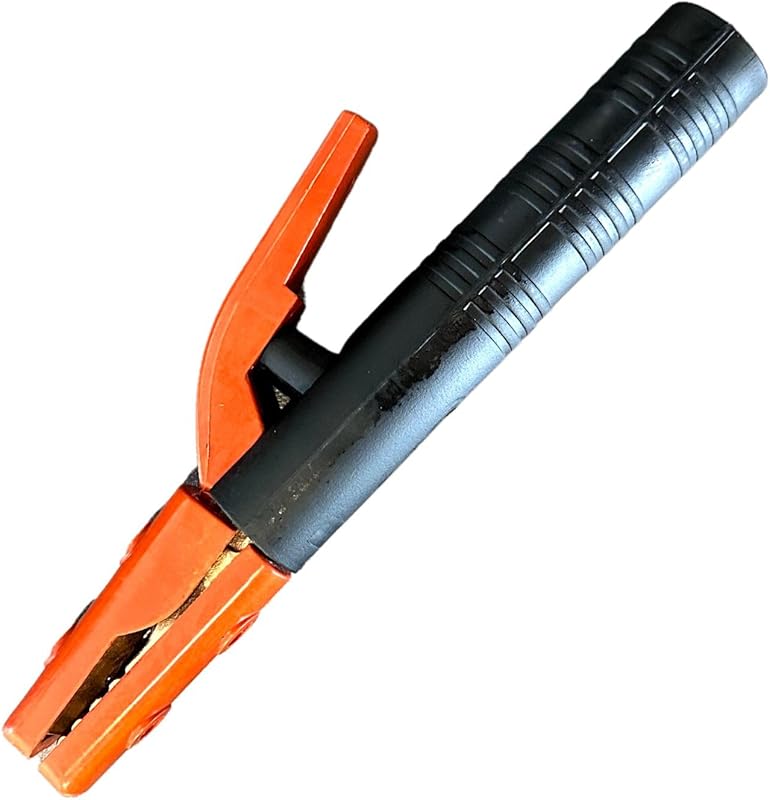 YESWELDER 300-amp electrode clamp for SMAW stick welding with copper j