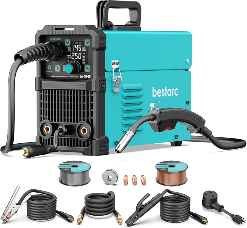 Bestarc 4-in-1 MIG welder with Lift TIG and stick functions 145 amps 1