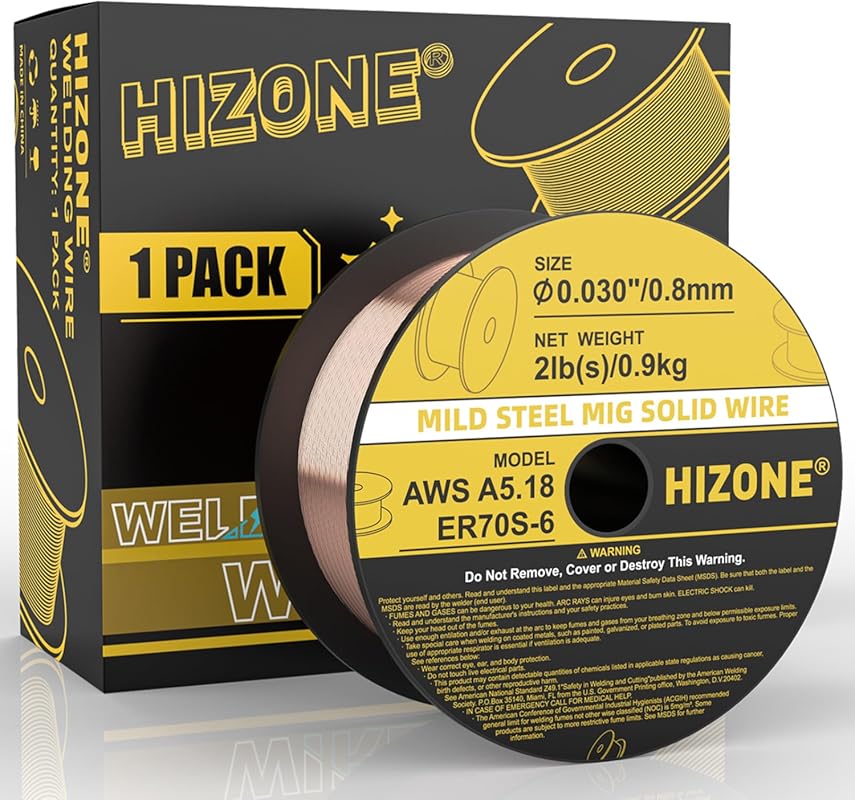 HIZONE MIG Solid Welding Wire, Premium ER70S
