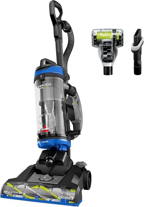 Bissell CleanView Swivel Vacuum with Triple Action Brush Roll for Pet 