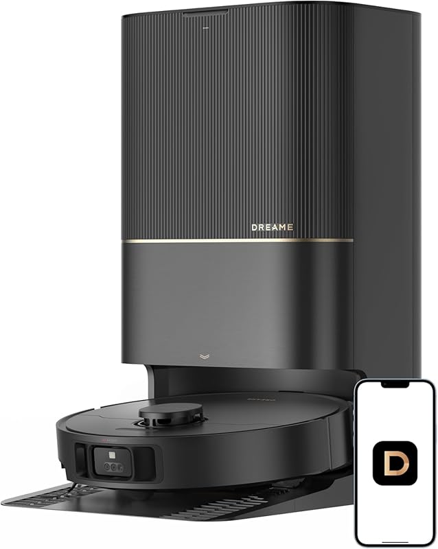 DREAME X40 Ultra Robot Vacuum Mop: 12,000Pa suction, 158°F self-cleani
