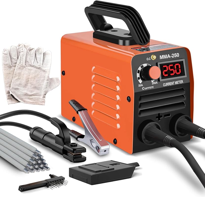 Super Mini 250A Stick Welder for Beginners – IGBT Inverter with Hot St