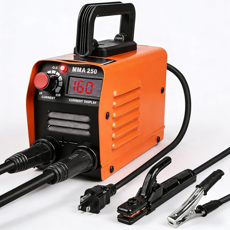Siasky Mini 250A Stick Welder – IGBT Inverter with Hot Start, Arc Forc