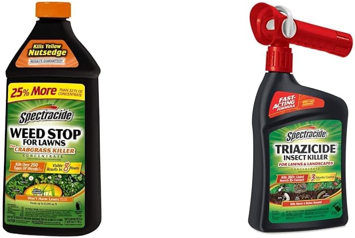 Spectracide Weed Stop Plus Crabgrass and Insect Killer for Lawns (32 f