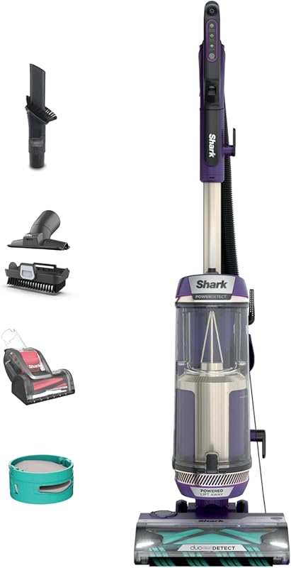 Shark AZ4002 POWERDETECT Upright Vacuum: DuoClean Technology, Powered 