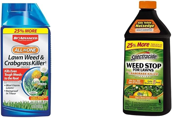 BioAdvanced All-in-One 40oz Lawn Weed & Crabgrass Killer + Spectracide