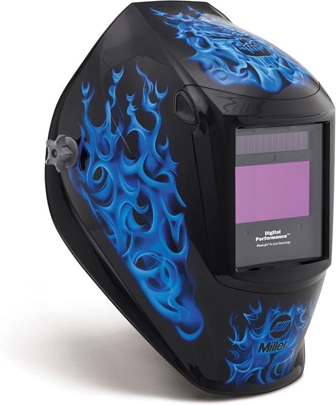 Miller Auto-Darkening Welding Helmet with ClearLight 4x Technology for