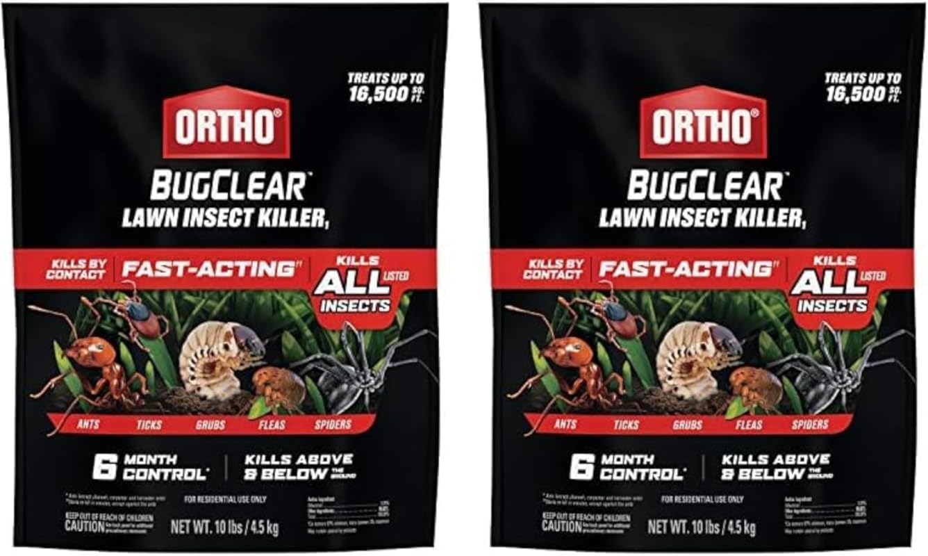 Ortho BugClear Lawn Insect Killer1: Treats up to 16,500 sq. ft., Prote