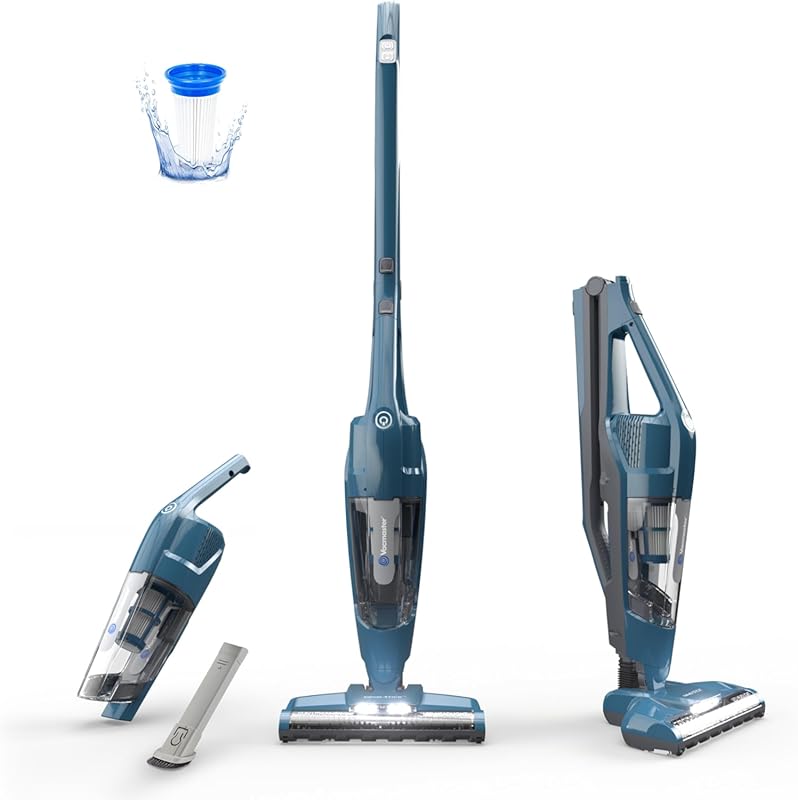 Vacmaster 2-in-1 Cordless Stick Vacuum: 10.8V, Lightweight, 2-Speed Co