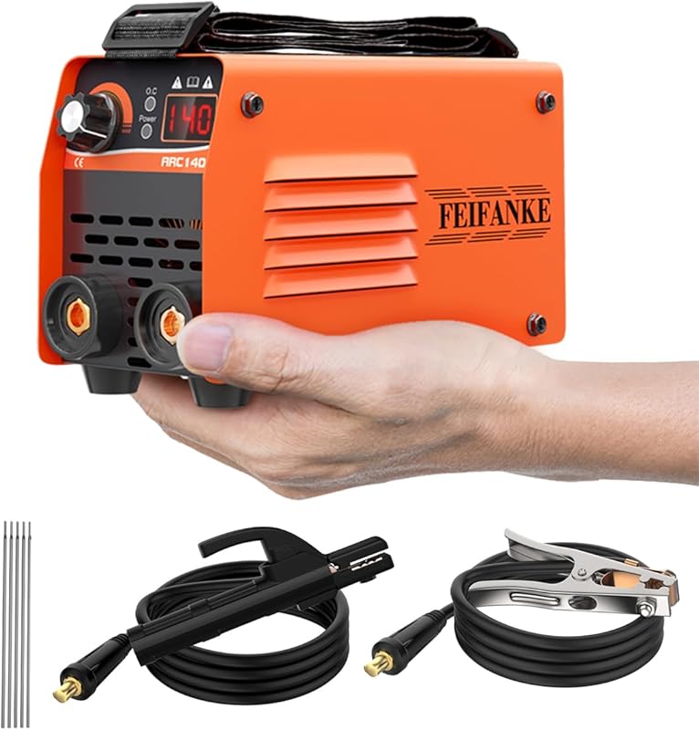 140A Stick Welder 110V, Small Mini Portable Welding Machine, 2 IN 1 AR