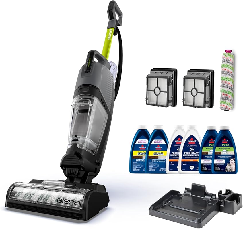 Bissell CrossWave HydroSteam Deluxe Cordless Wet Dry Vacuum with Steam