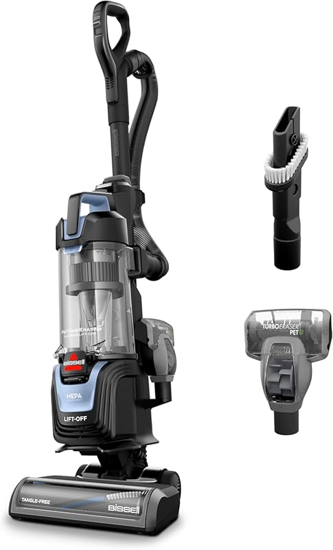 Bissell Pet Hair Eraser Allergen Lift-Off Vacuum with Powerful Suction