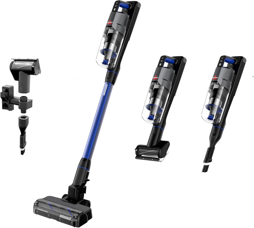 Bissell PowerClean Cordless Vacuum for Pet Hair Hardwood Floors Tangle