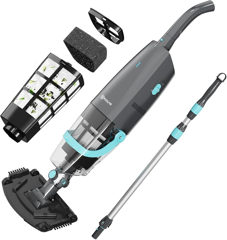 Cordless Handheld Pool Vacuum for Above Ground Pools, Spas, Hot Tubs: