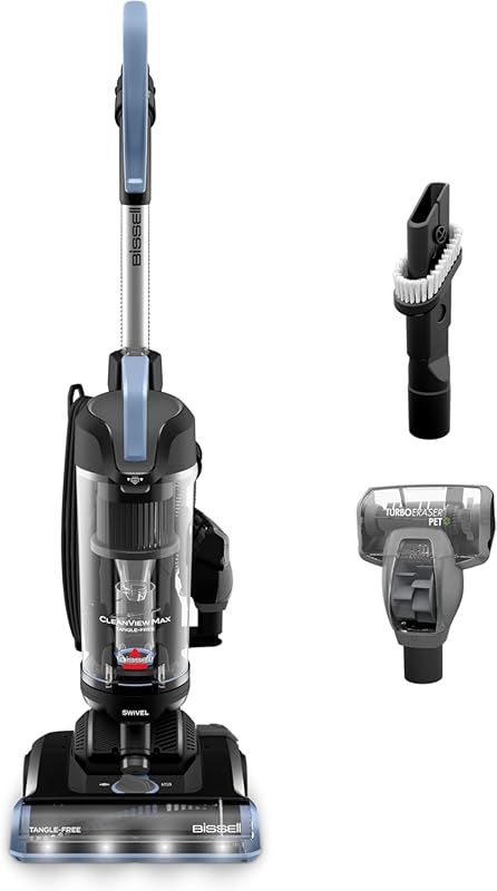 Bissell CleanView Max Tangle-Free Pet Vacuum with LED Headlights, Brus