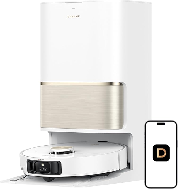 DREAME L50 Ultra Robot Vacuum Mop: 19,500Pa suction, auto-empty dock,
