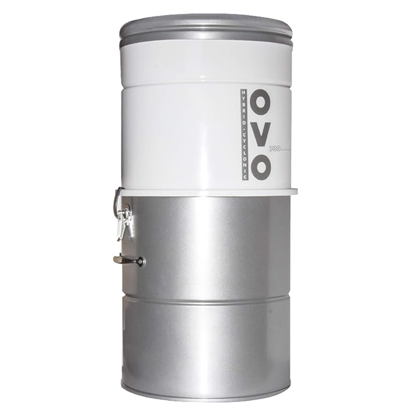 OVO 750 Airwatts Heavy Duty Central Vacuum with Hybrid Filtration, 25L