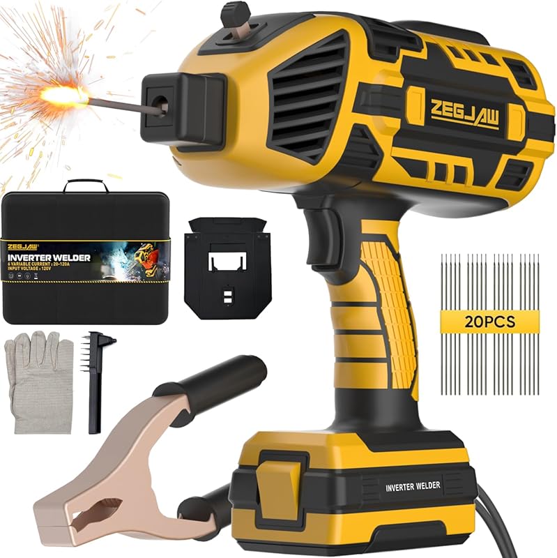 110V Portable ARC Welder with IGBT Inverter and Adjustable Current for