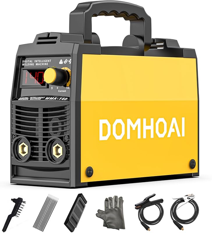 Mini Stick Welder, 140Amp ARC/Lift TIG Welding Machine with Synergic C